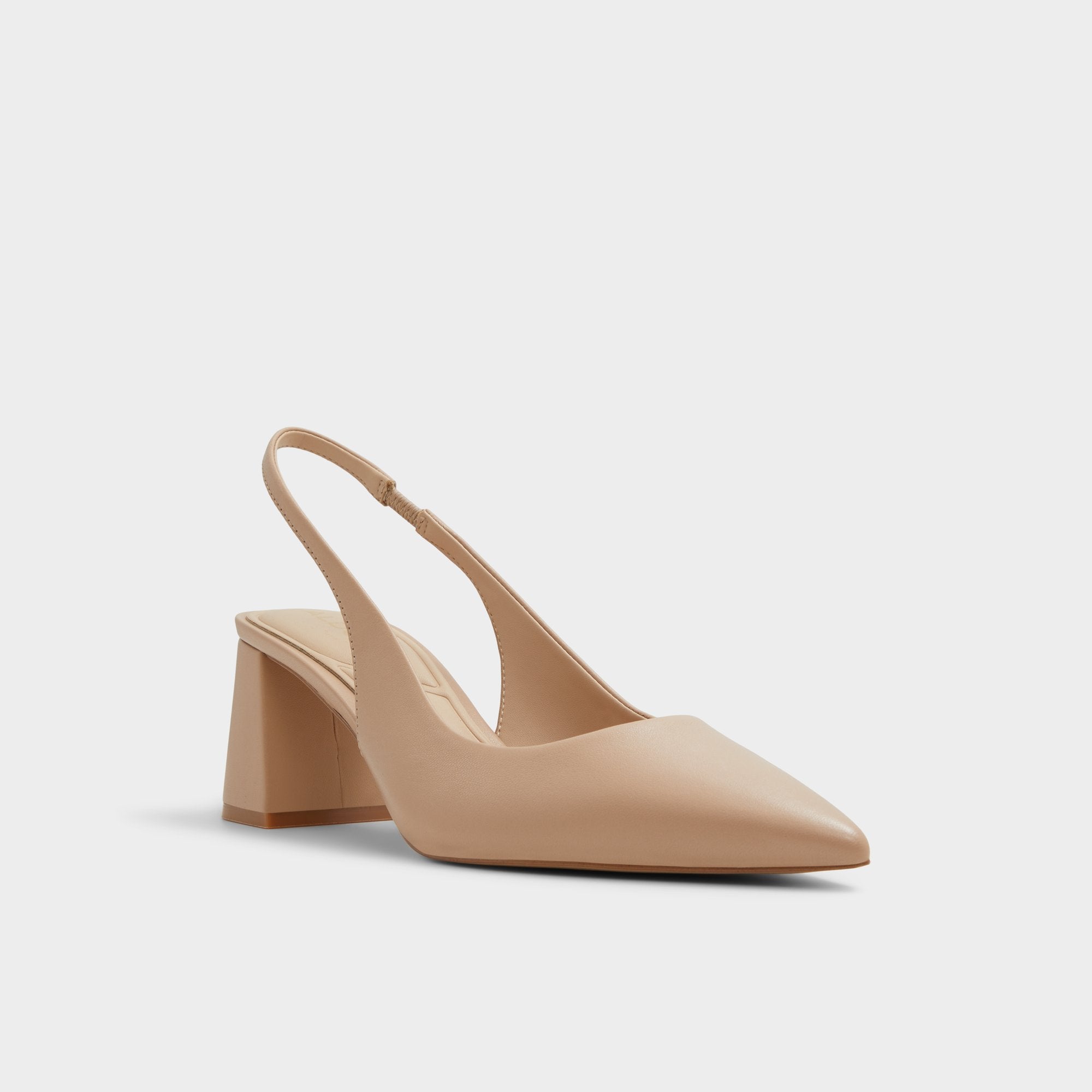 Beige Uliana Beige Women's Block heels - Slingback heel, Block heel | Aldo