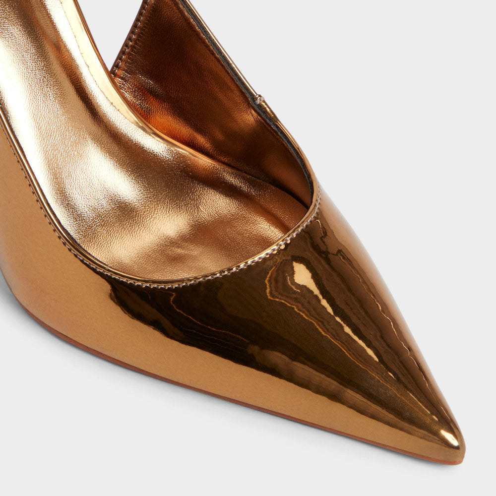 Bronze Seralina in Bronze - Slingback heel, Stiletto heel | Aldo