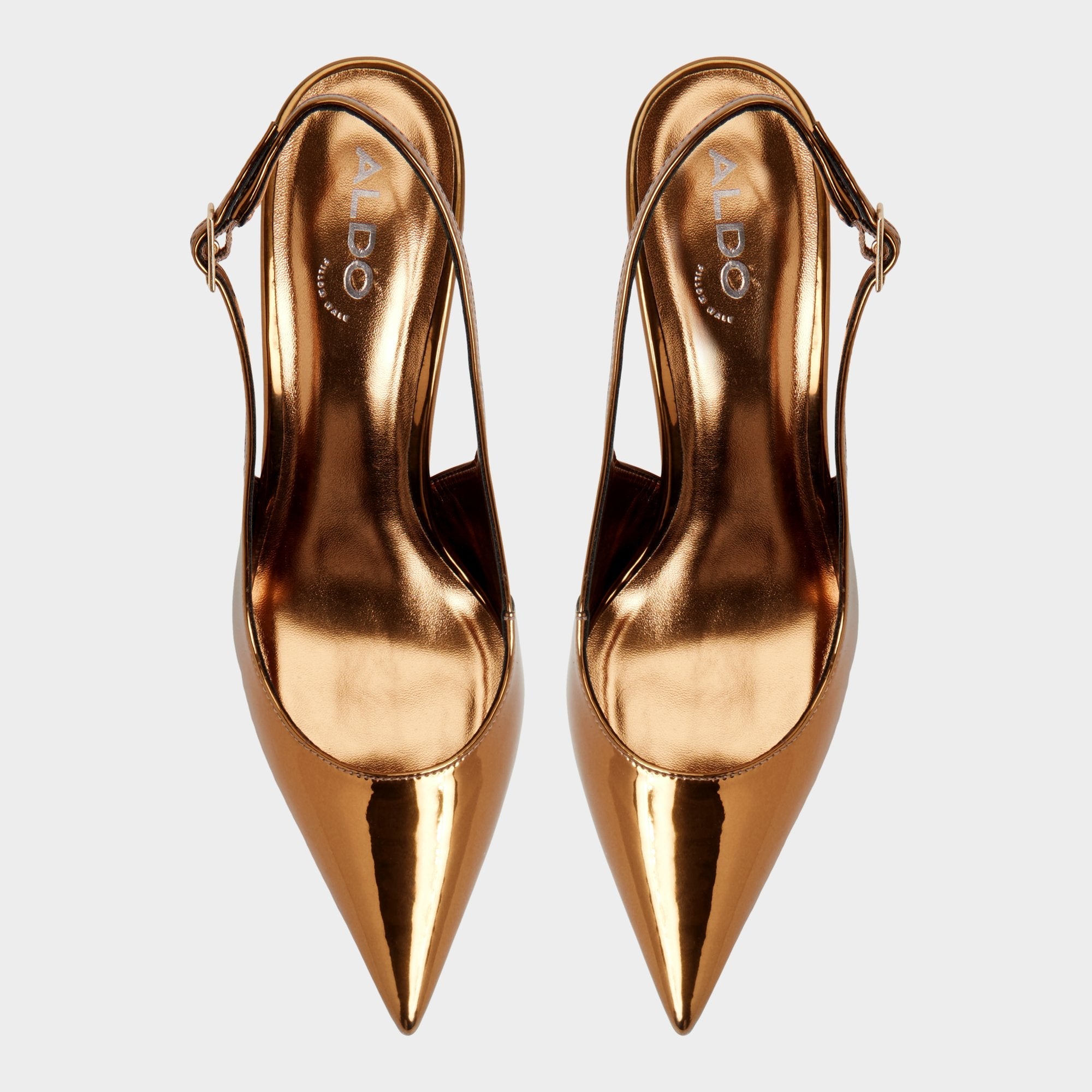 Bronze Seralina in Bronze - Slingback heel, Stiletto heel | Aldo
