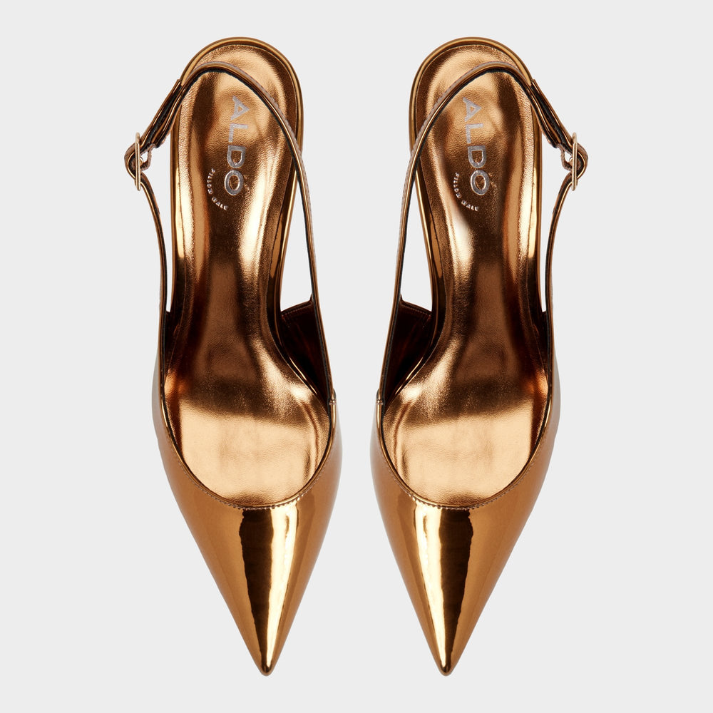 Bronze Seralina in Bronze - Slingback heel, Stiletto heel | Aldo