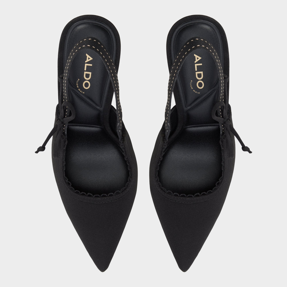 Other black Hennie in Other Black - Slingback heel, Stiletto heel | Aldo