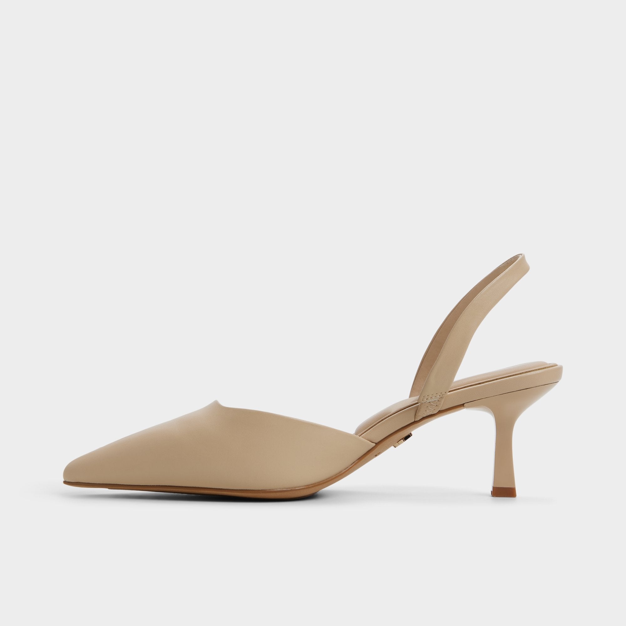 Medium Beige Gavedessi in Medium Beige - Slingback heel, Kitten heel | Aldo