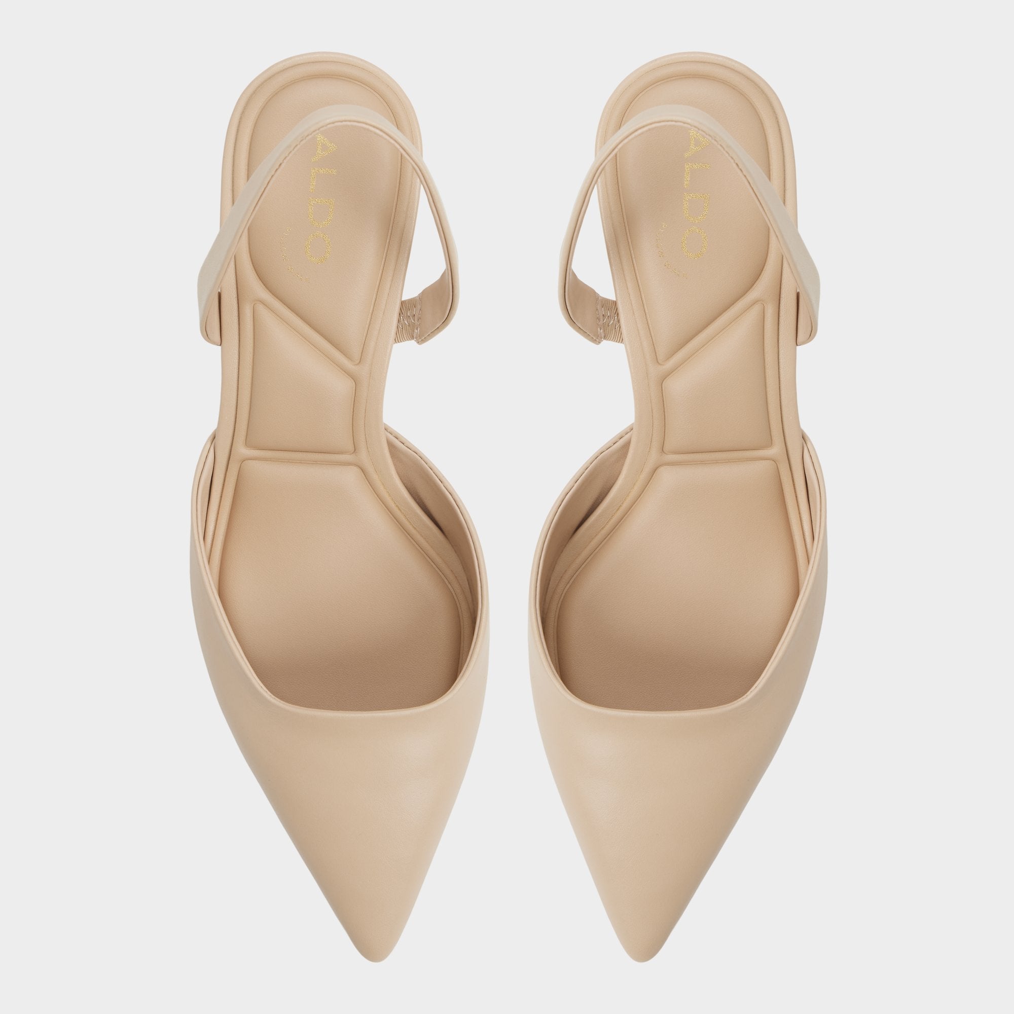 Medium Beige Gavedessi in Medium Beige - Slingback heel, Kitten heel | Aldo