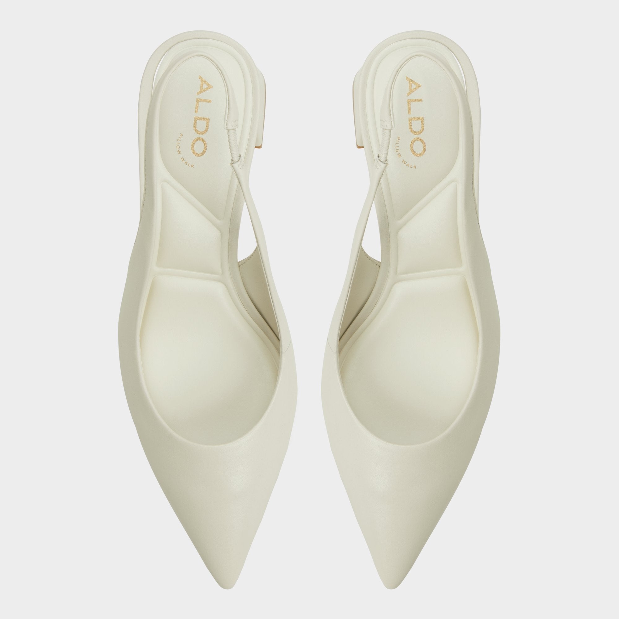 White/bone Uliana White/Bone Women's Slingbacks - Slingback heel, Block heel | Aldo