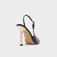 Black Marysa Black Women's Slingbacks - Slingback heel, Stiletto heel | Aldo