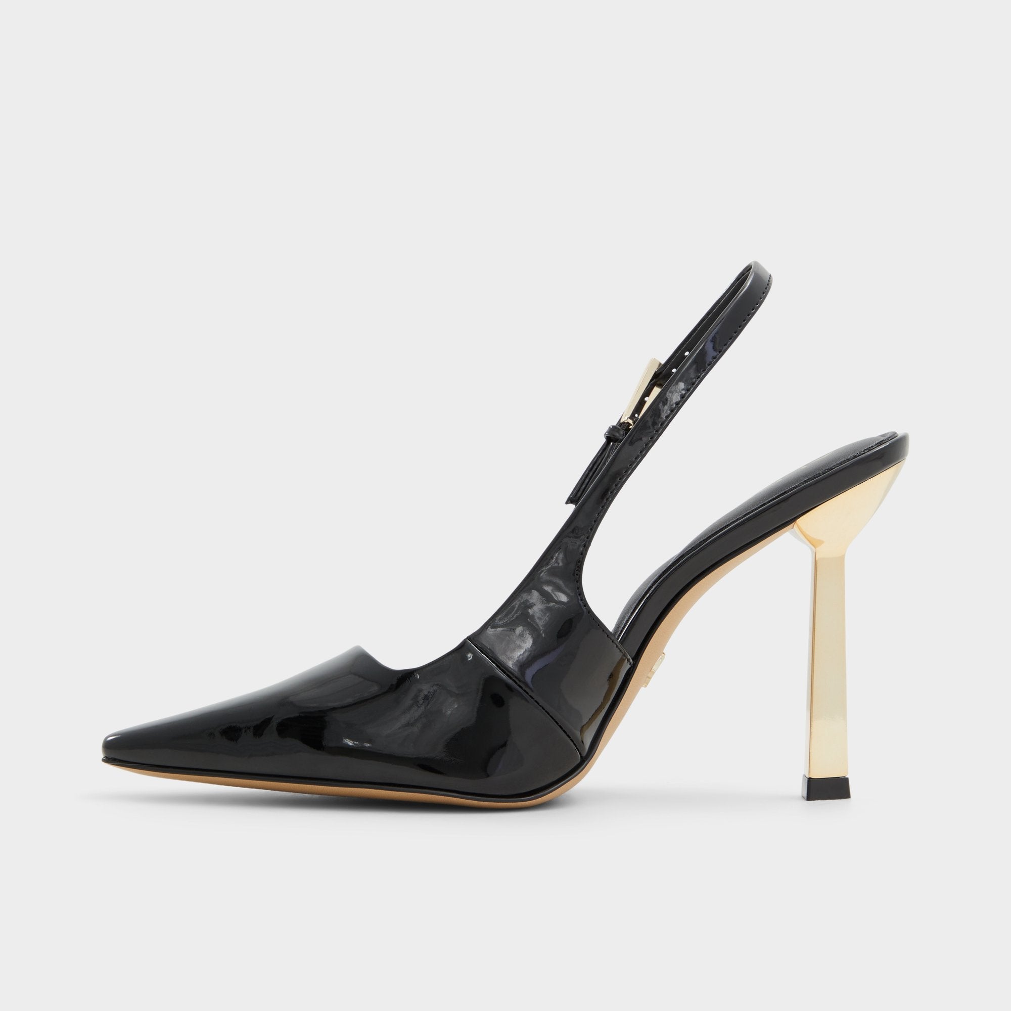 Black Marysa Black Women's Slingbacks - Slingback heel, Stiletto heel | Aldo