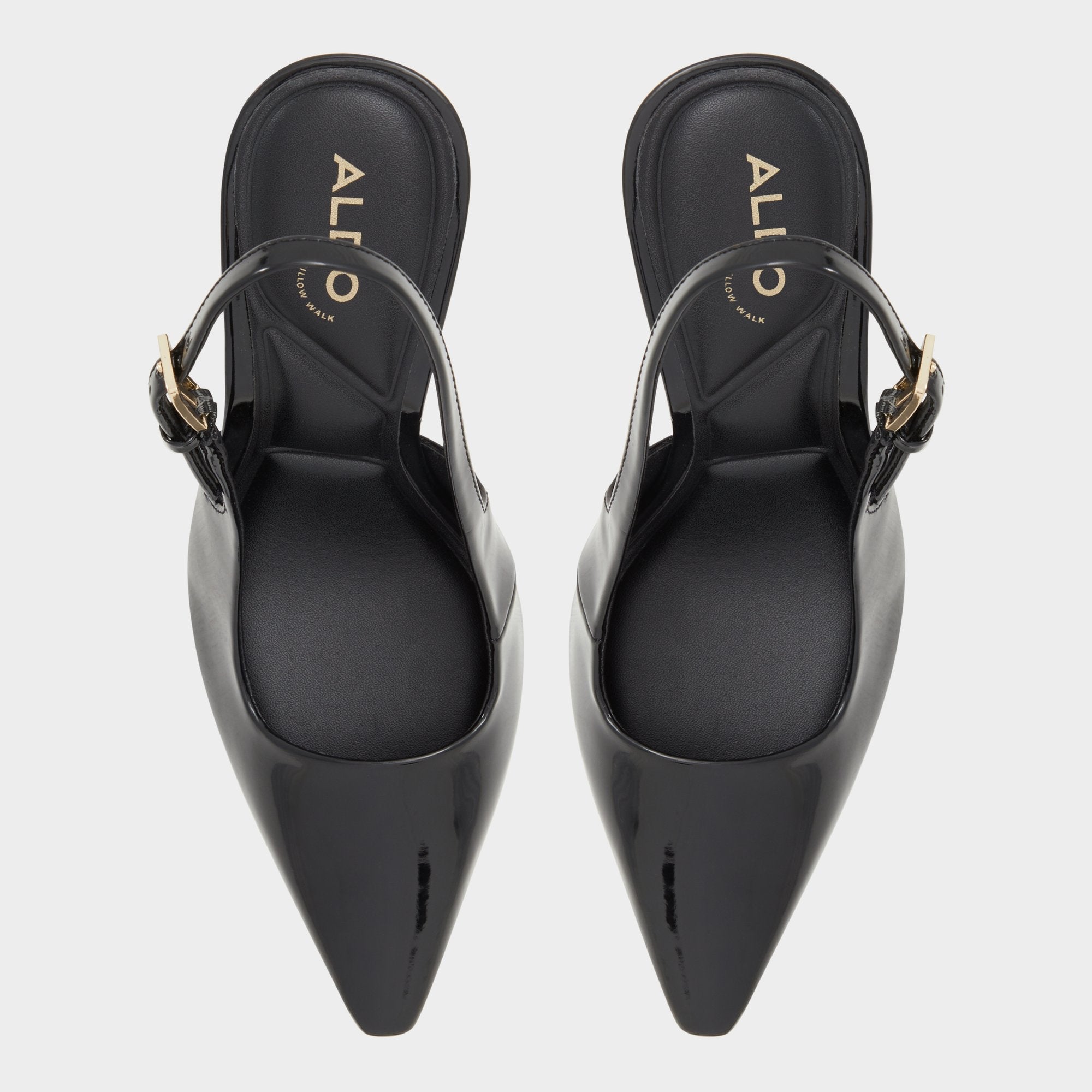 Black Marysa Black Women's Slingbacks - Slingback heel, Stiletto heel | Aldo
