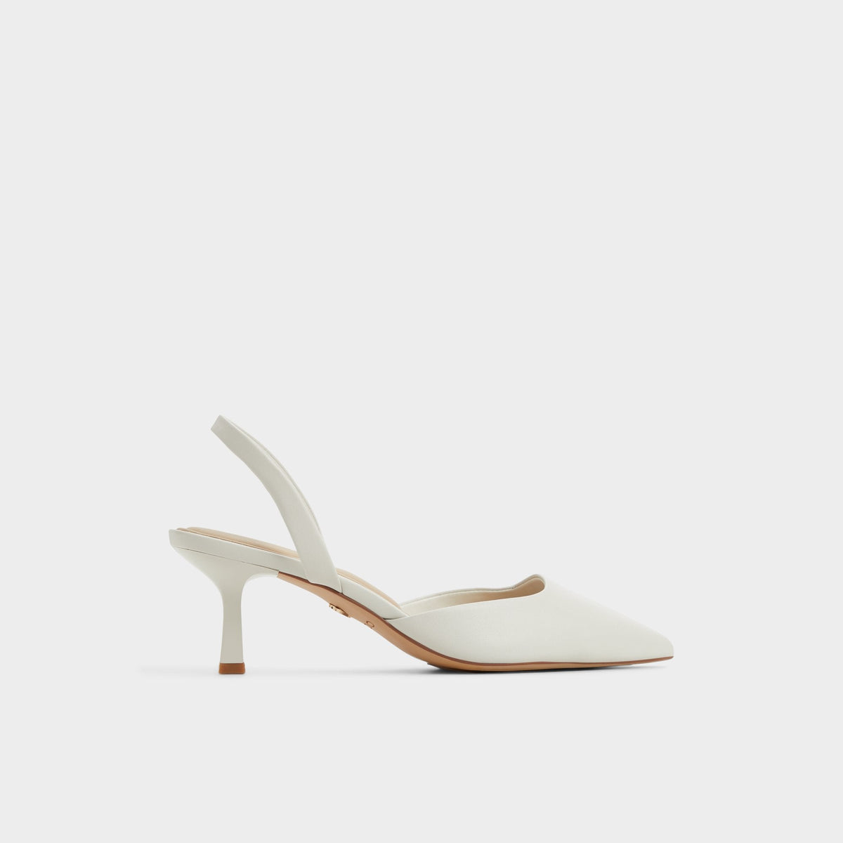 Open White Gavedessi Open White Women's Kitten heels - Slingback heel, Kitten heel | Aldo