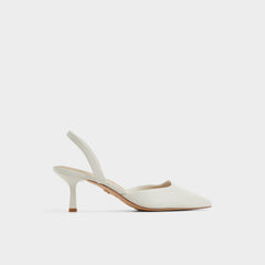 Open White Gavedessi Open White Women's Kitten heels - Slingback heel, Kitten heel | Aldo