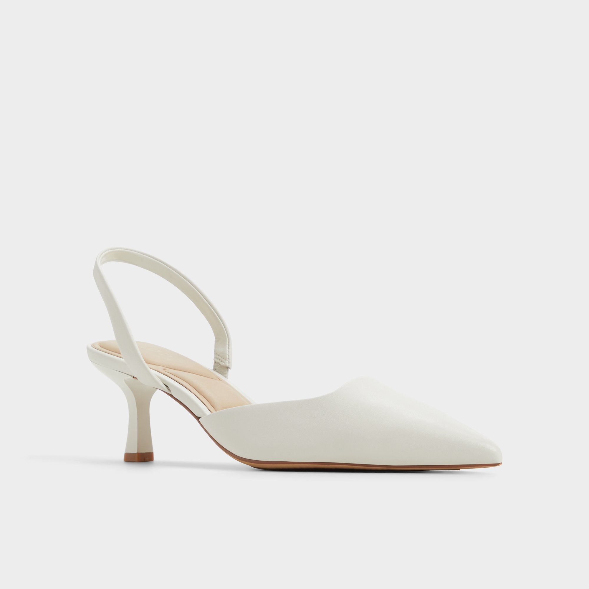 Open White Gavedessi Open White Women's Kitten heels - Slingback heel, Kitten heel | Aldo