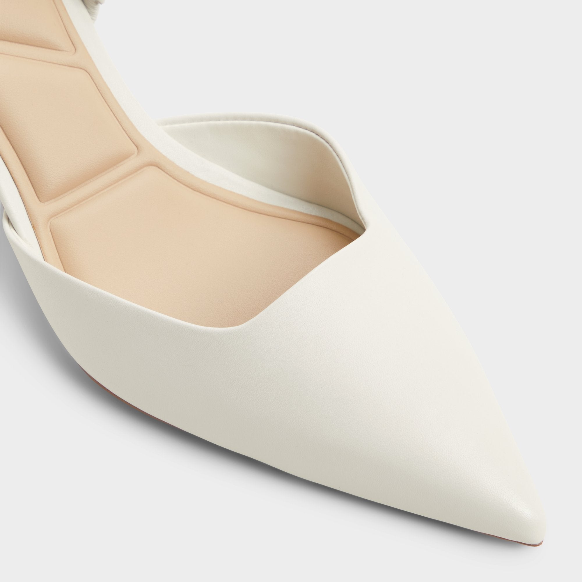 Open White Gavedessi Open White Women's Kitten heels - Slingback heel, Kitten heel | Aldo