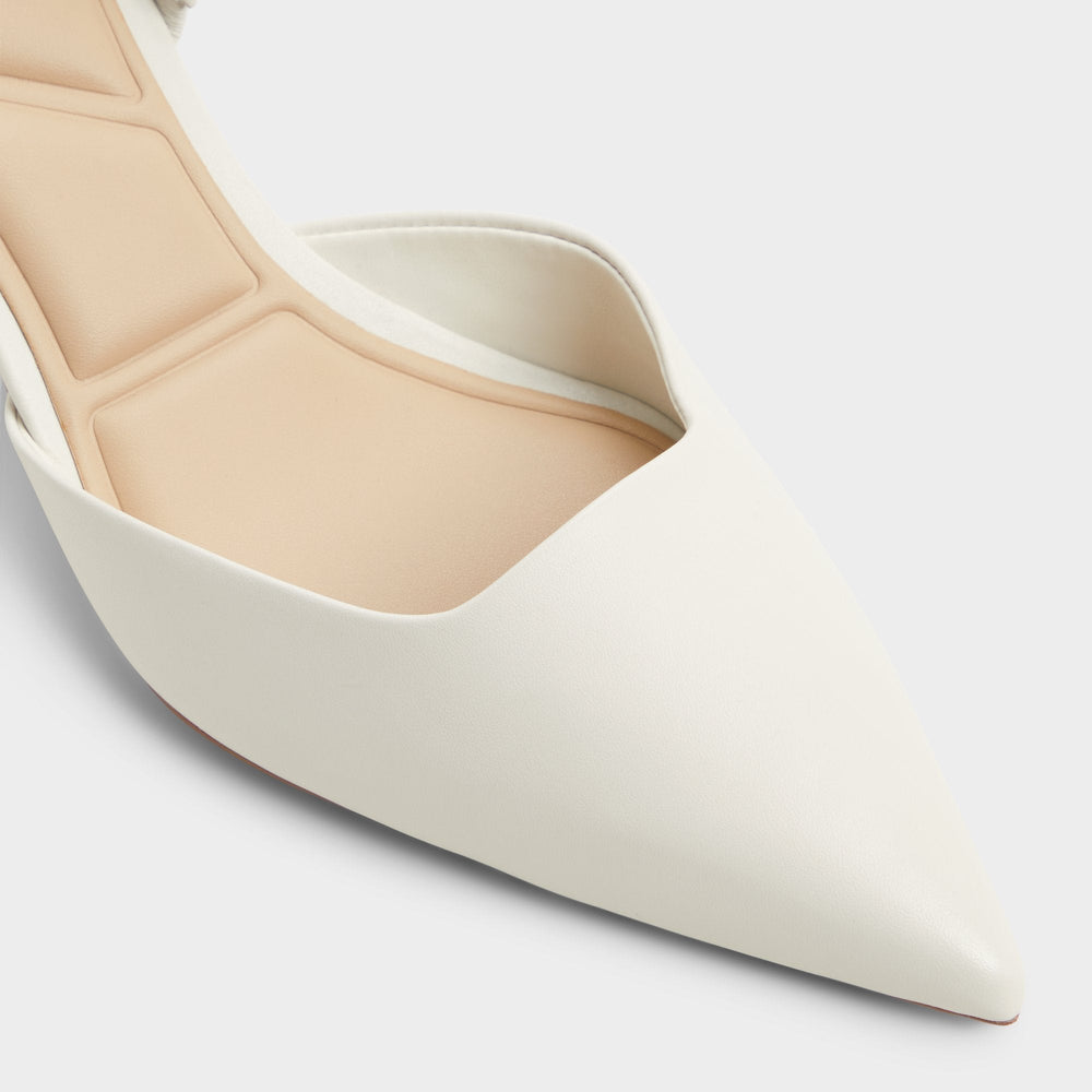Open White Gavedessi Open White Women's Kitten heels - Slingback heel, Kitten heel | Aldo