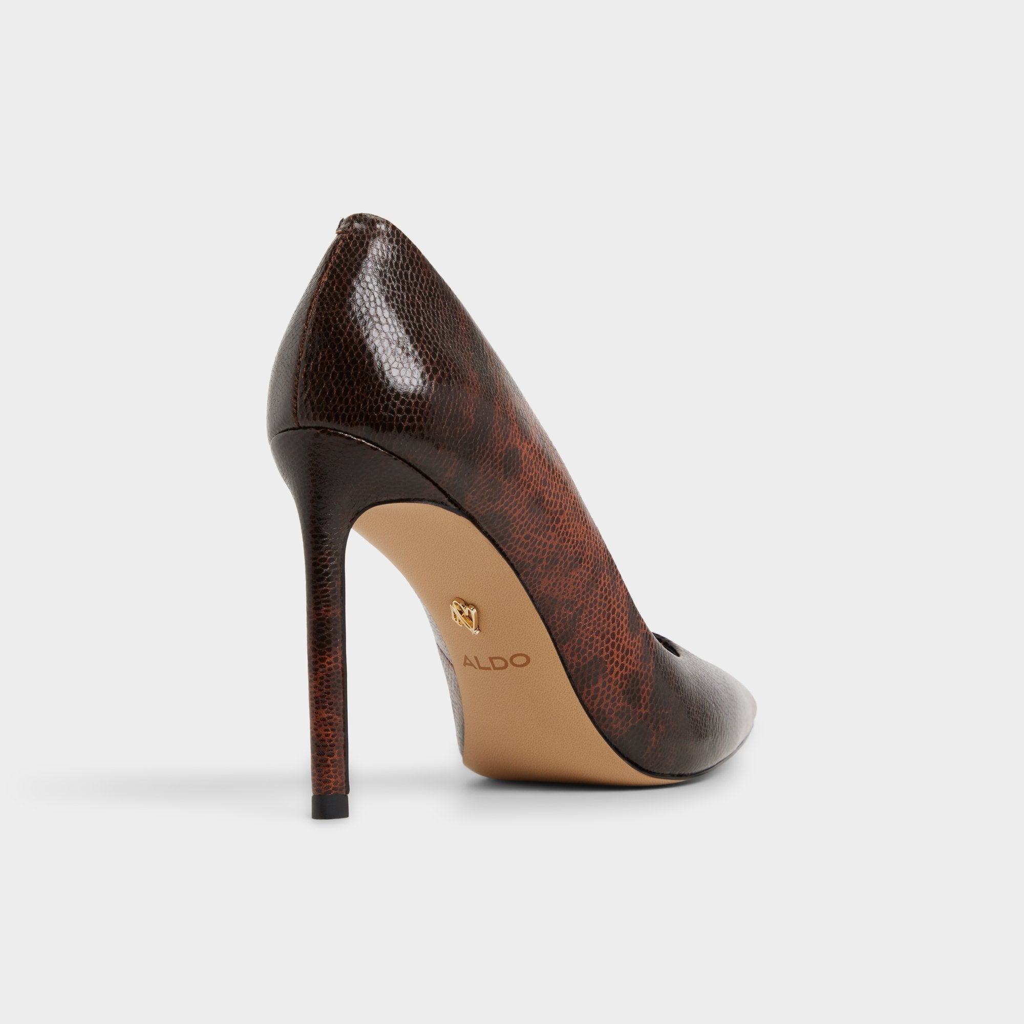 Open brown Stessy2 in 0 Open Brown - Pump, Stiletto heel | Aldo