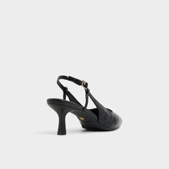 Black Adan in Black - Slingback heel, Kitten heel | Aldo