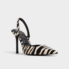 White/Black Berolden White/Black Women's Animal Prints - Slingback heel | Aldo