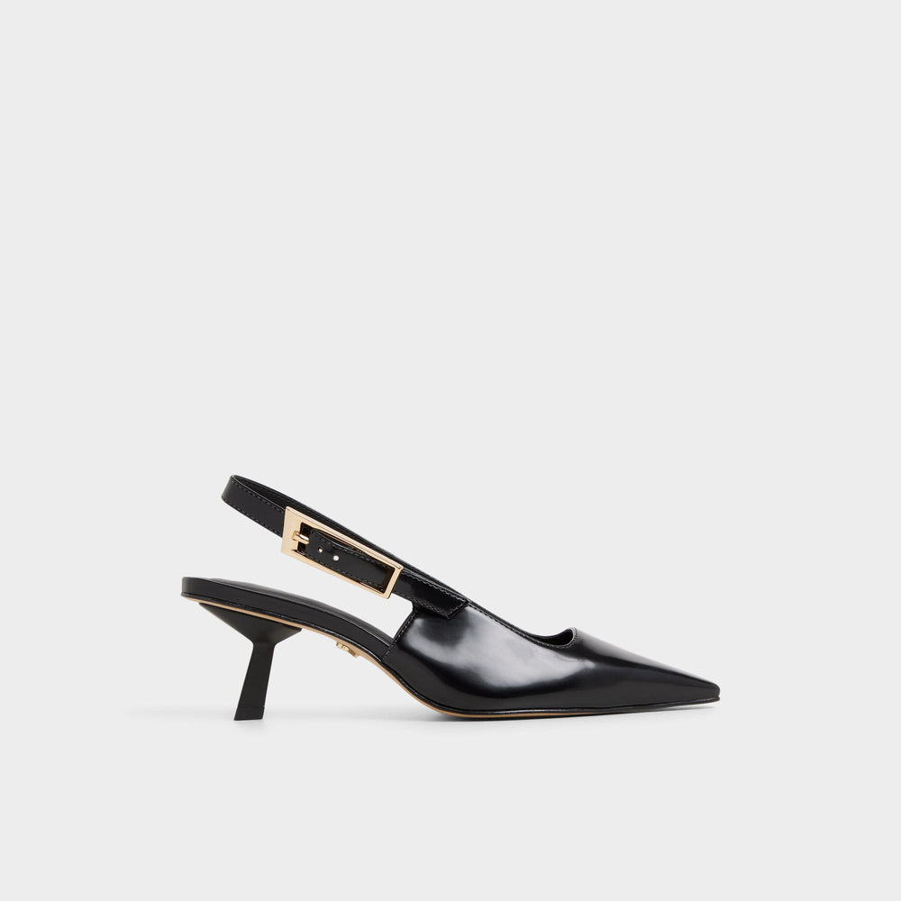 Black Nealie in Black 14139075 - Slingback heel, Kitten heel | Aldo