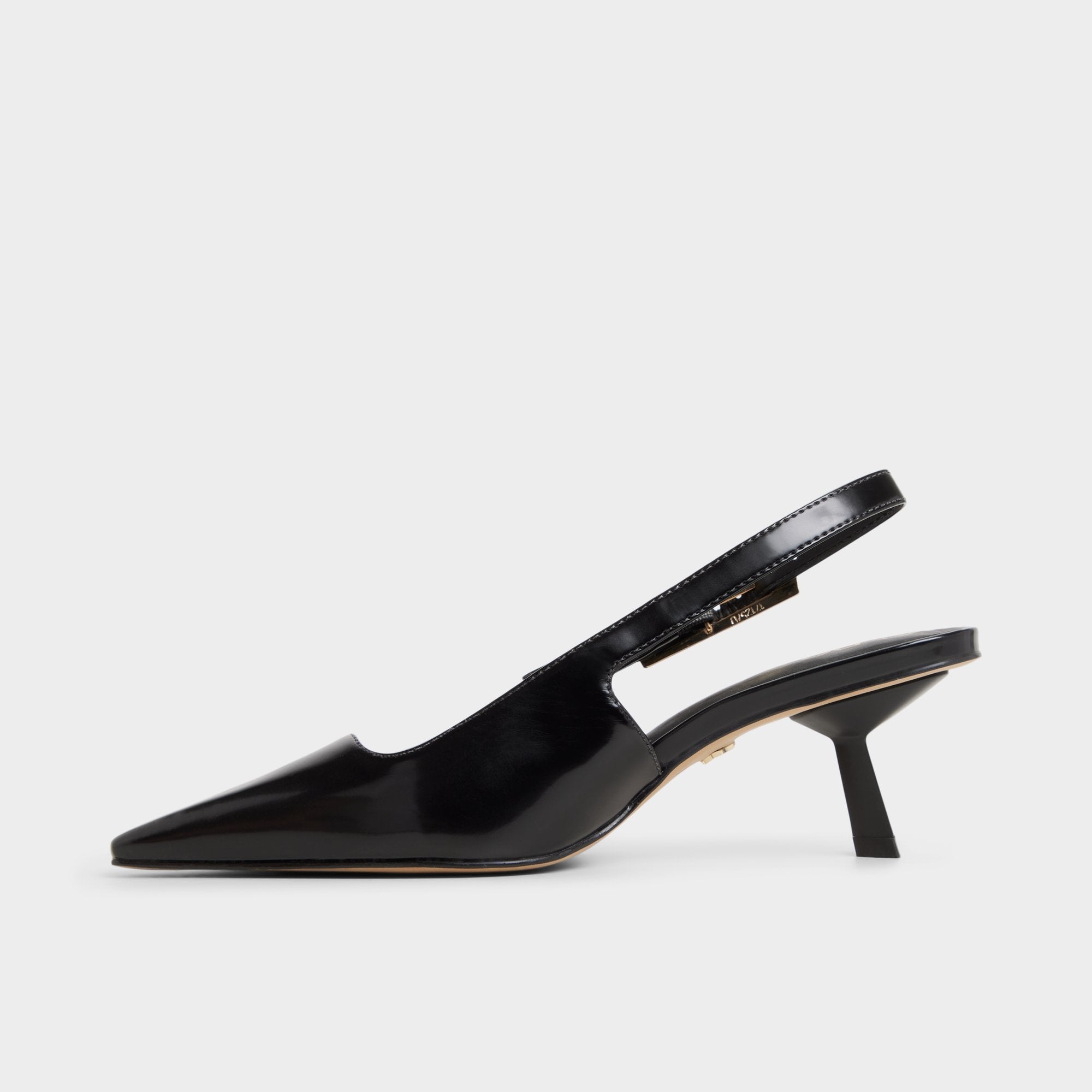 Black Nealie in Black 14139075 - Slingback heel, Kitten heel | Aldo