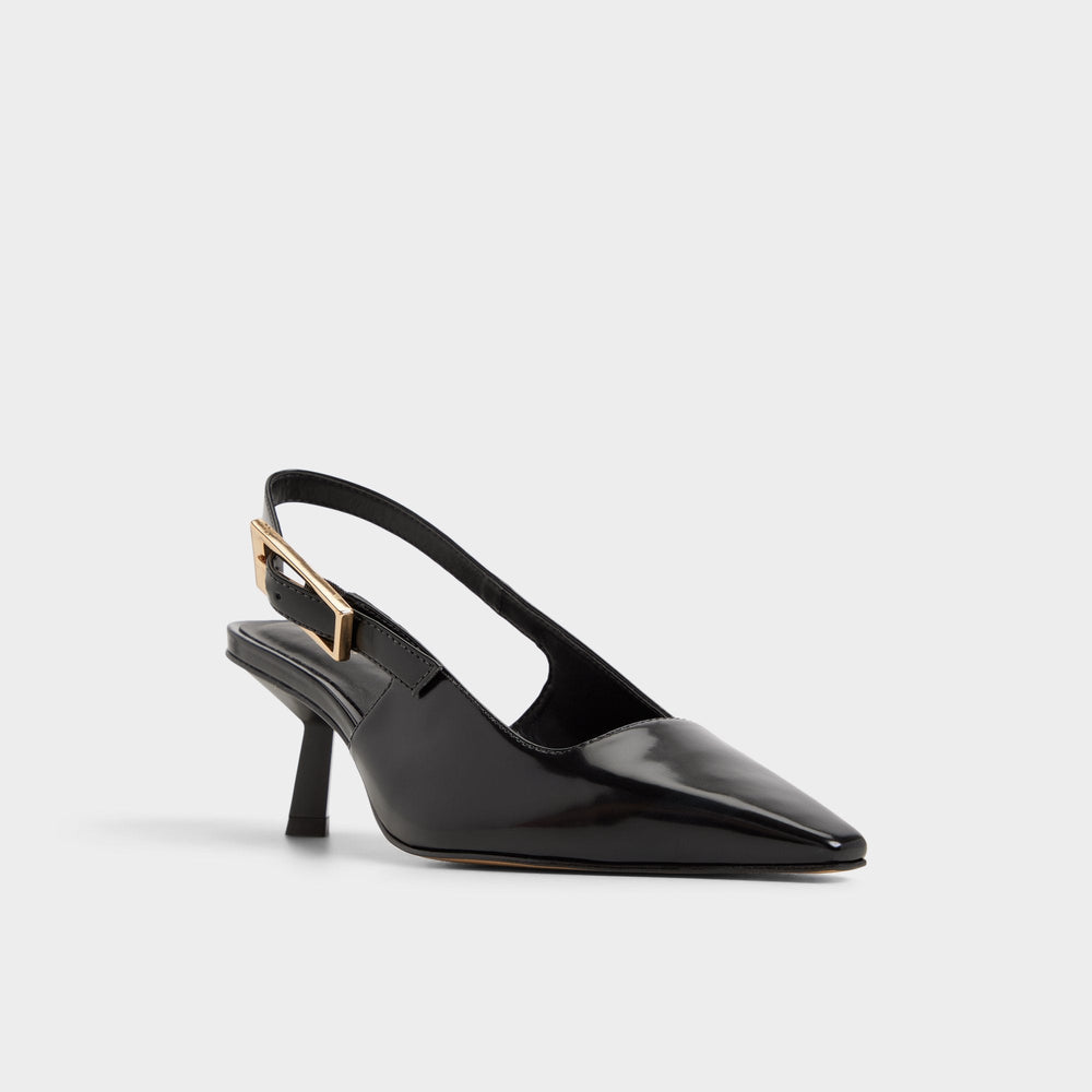 Black Nealie in Black 14139075 - Slingback heel, Kitten heel | Aldo
