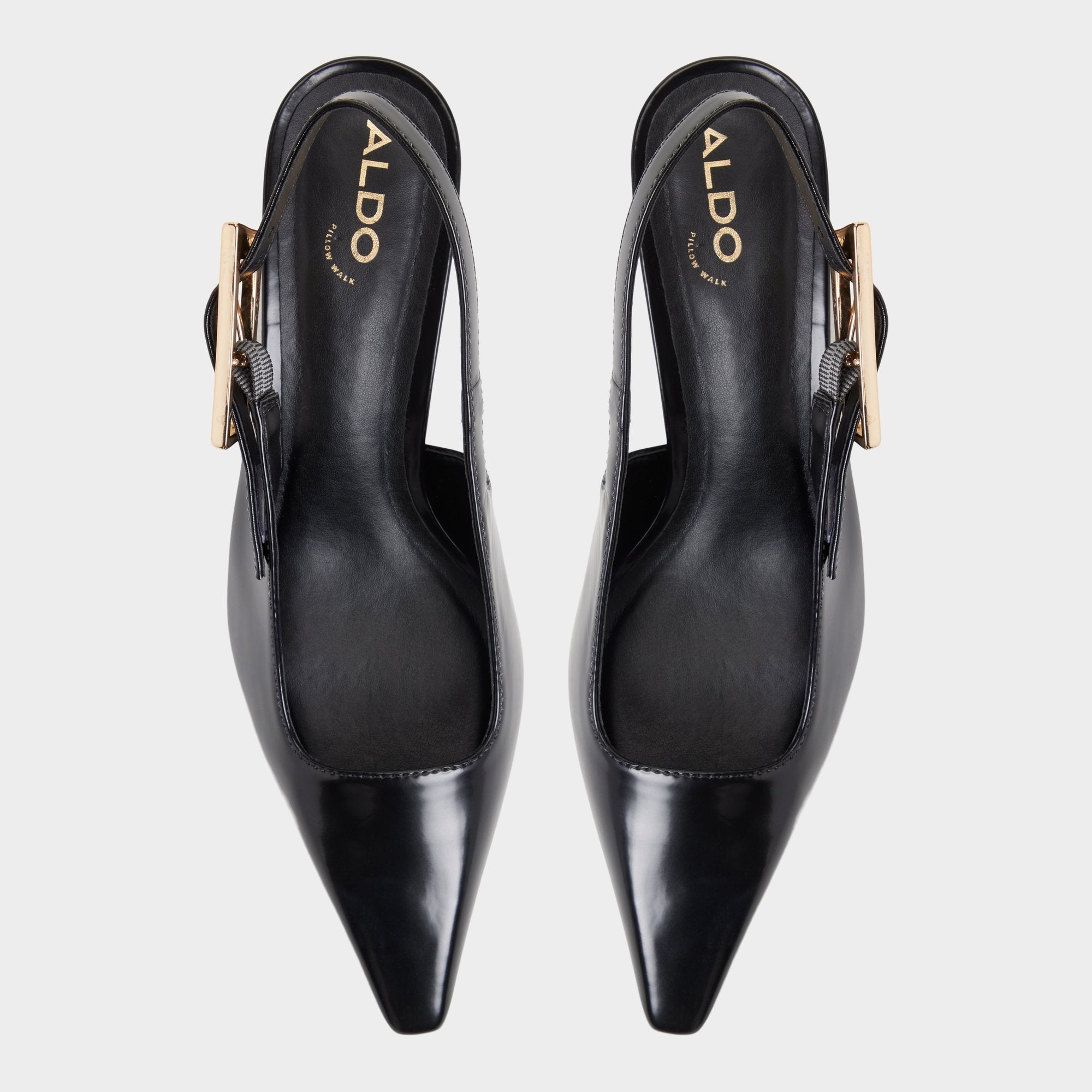 Black Nealie in Black 14139075 - Slingback heel, Kitten heel | Aldo