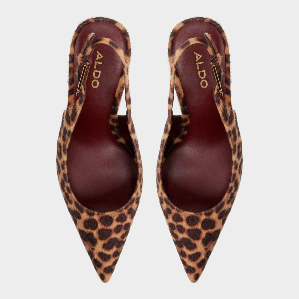 Black/gold multi Syliaa in Black Gold Multi - Slingback heel | Aldo