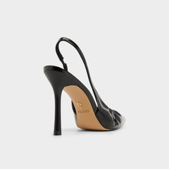 Black Mystie Black Women's Slingbacks - Slingback heel, Stiletto heel | Aldo