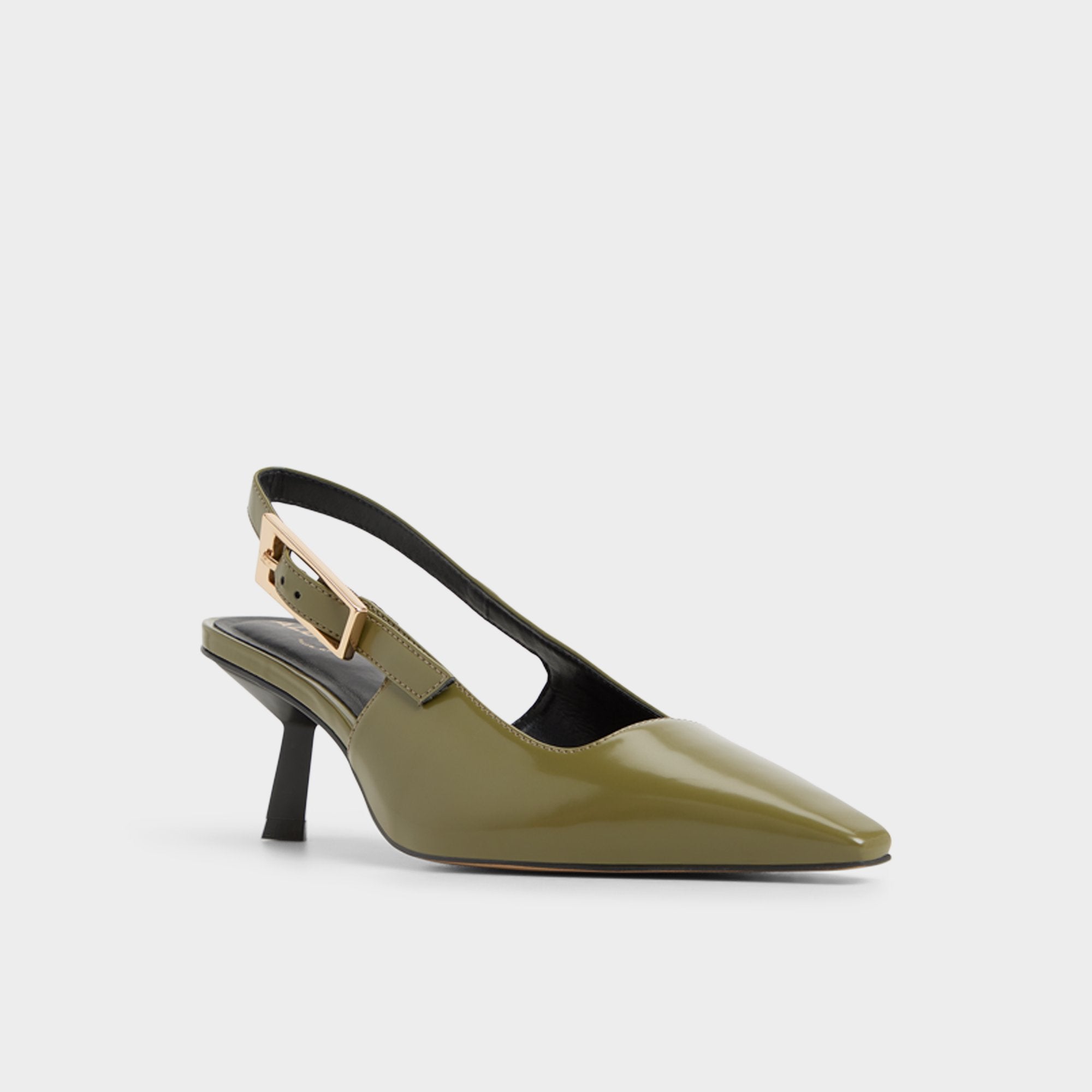 Khaki Nealie in Khaki 14139074 - Slingback heel, Kitten heel | Aldo
