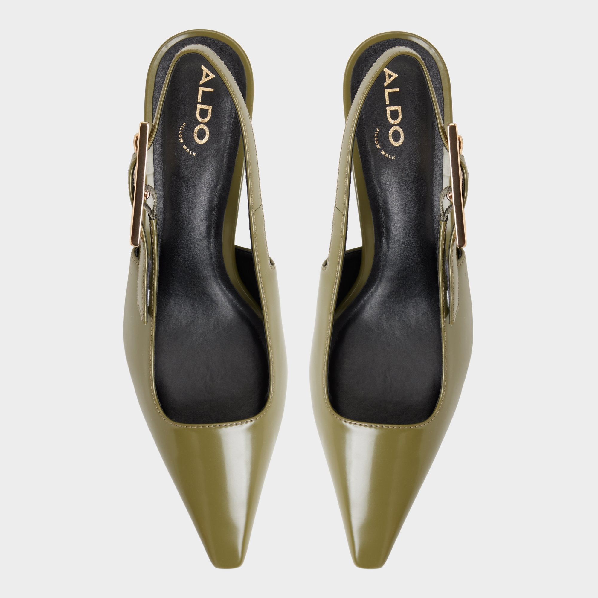 Khaki Nealie in Khaki 14139074 - Slingback heel, Kitten heel | Aldo