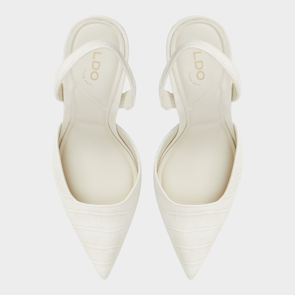 Other white Berolden Other White Women's Slingbacks - Slingback heel, Stiletto heel | Aldo