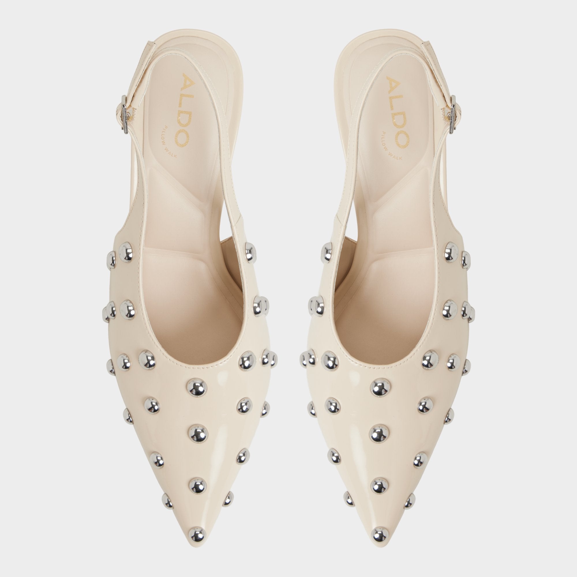 Cream Naiarah in Cream 14118390 - Slingback heel, Stiletto heel | Aldo