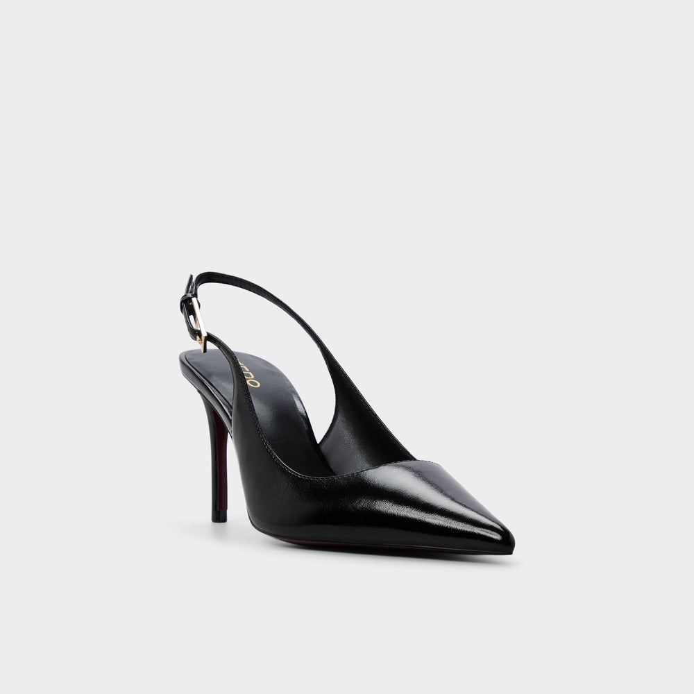 Open black Syliaa in Open Black - Slingback heel | Aldo