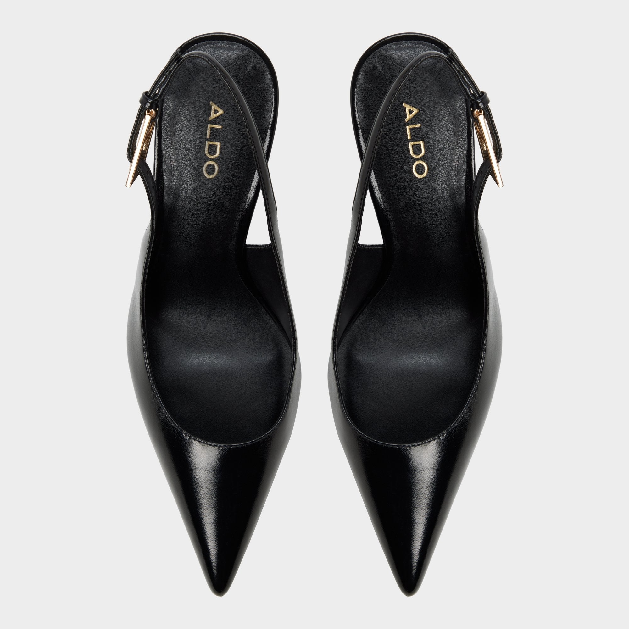 Open black Syliaa in Open Black - Slingback heel | Aldo