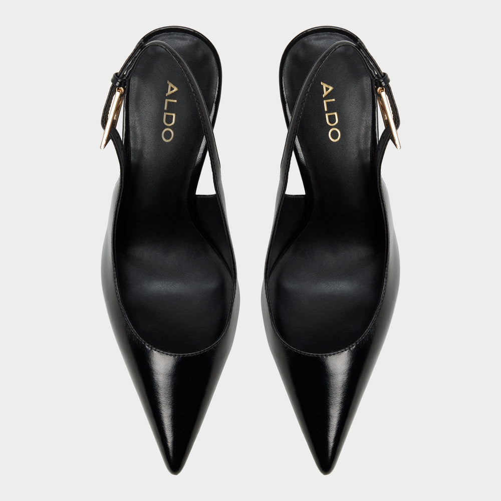 Open black Syliaa in Open Black - Slingback heel | Aldo