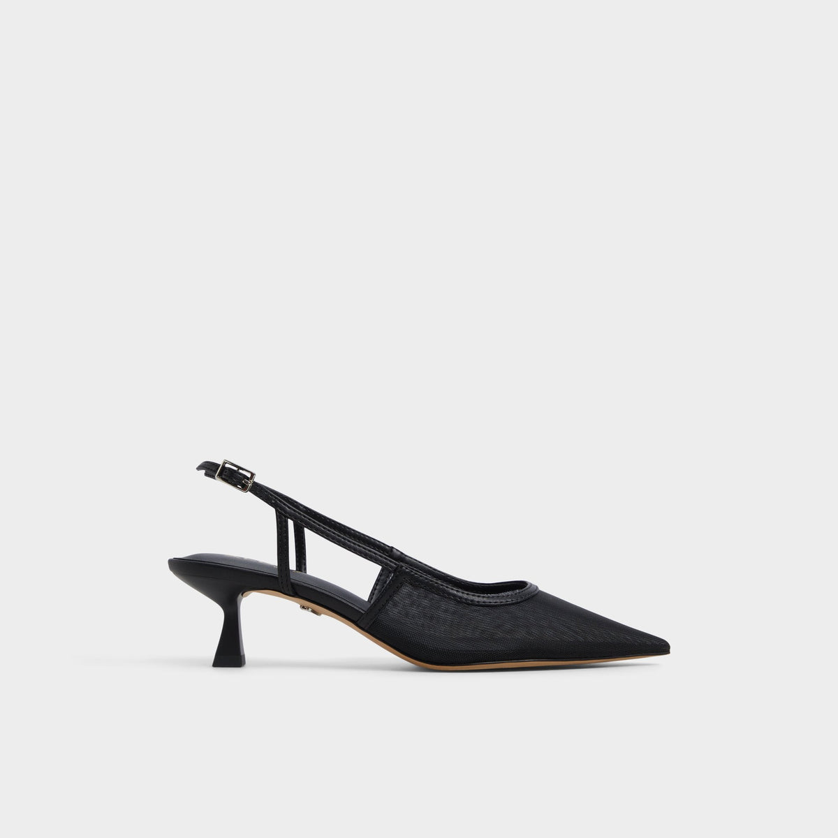 Black Maxina Black Women's Kitten heels - Slingback heel, Kitten heel | Aldo