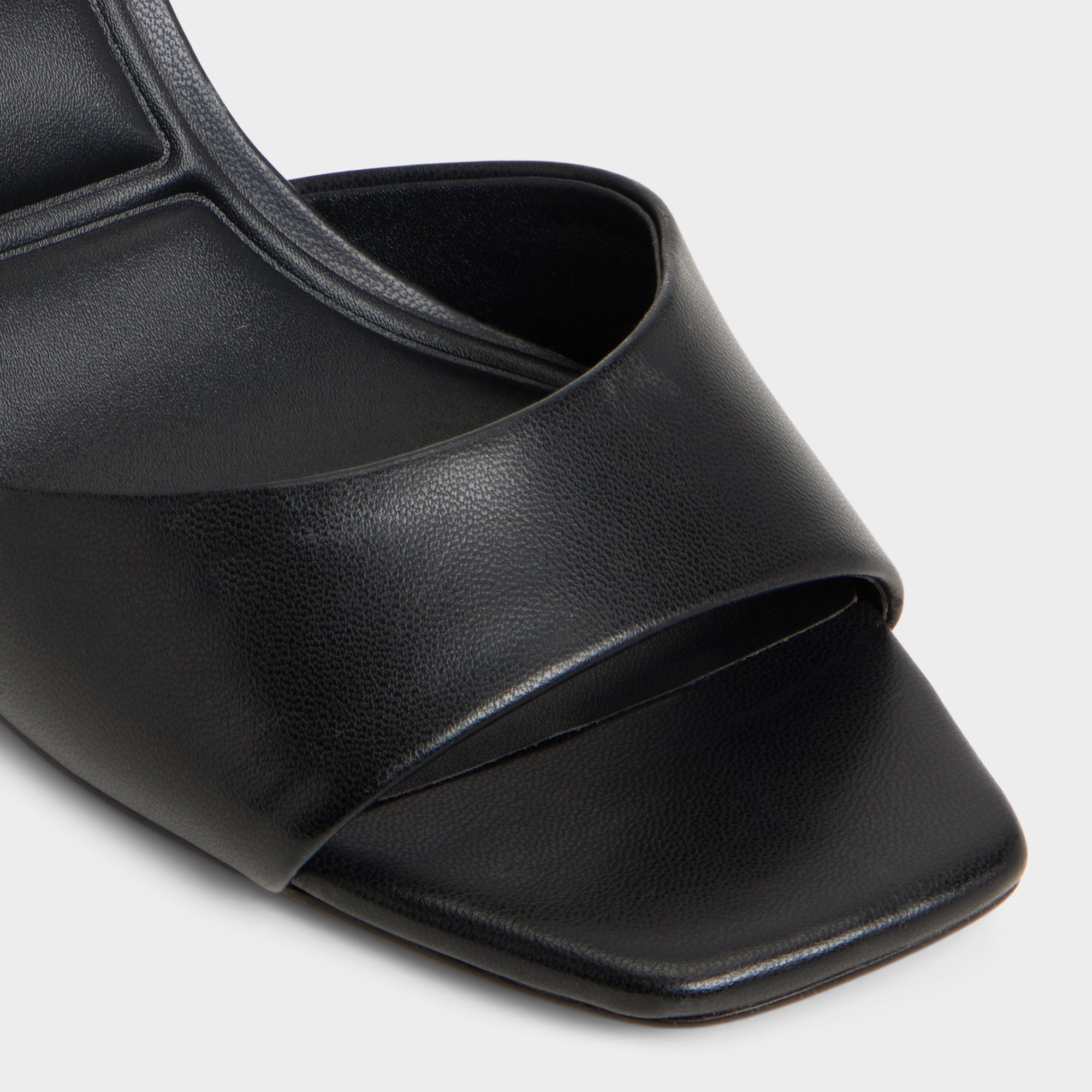 Black Andya Black Women's Strappy sandals - Slingback heeled sandal, Stiletto heel | Aldo