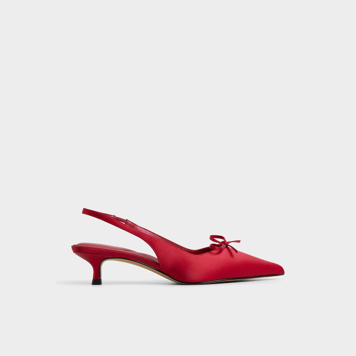 Dark red Azizza in Dark Red - Slingback heel, Kitten heel | Aldo