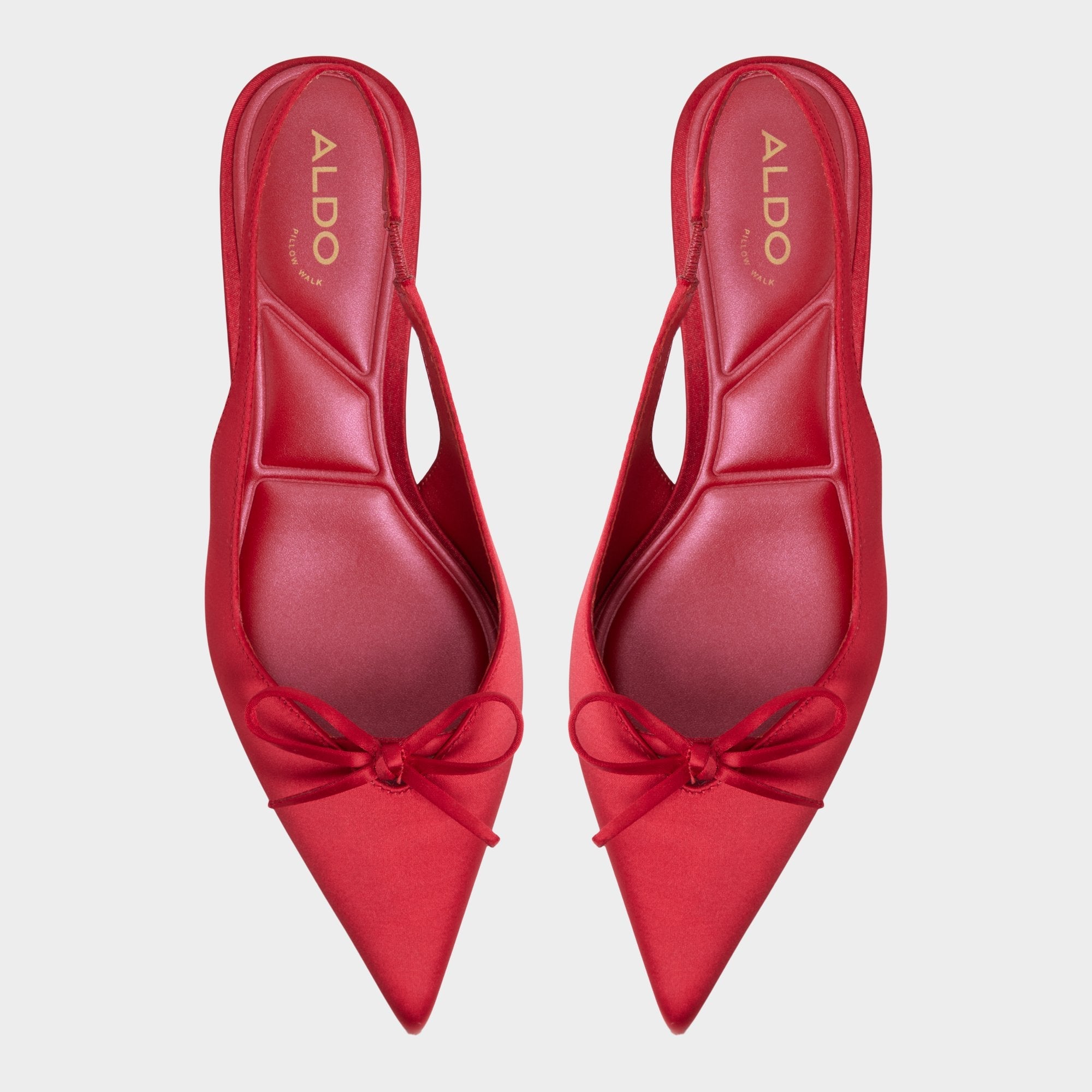 Dark red Azizza in Dark Red - Slingback heel, Kitten heel | Aldo