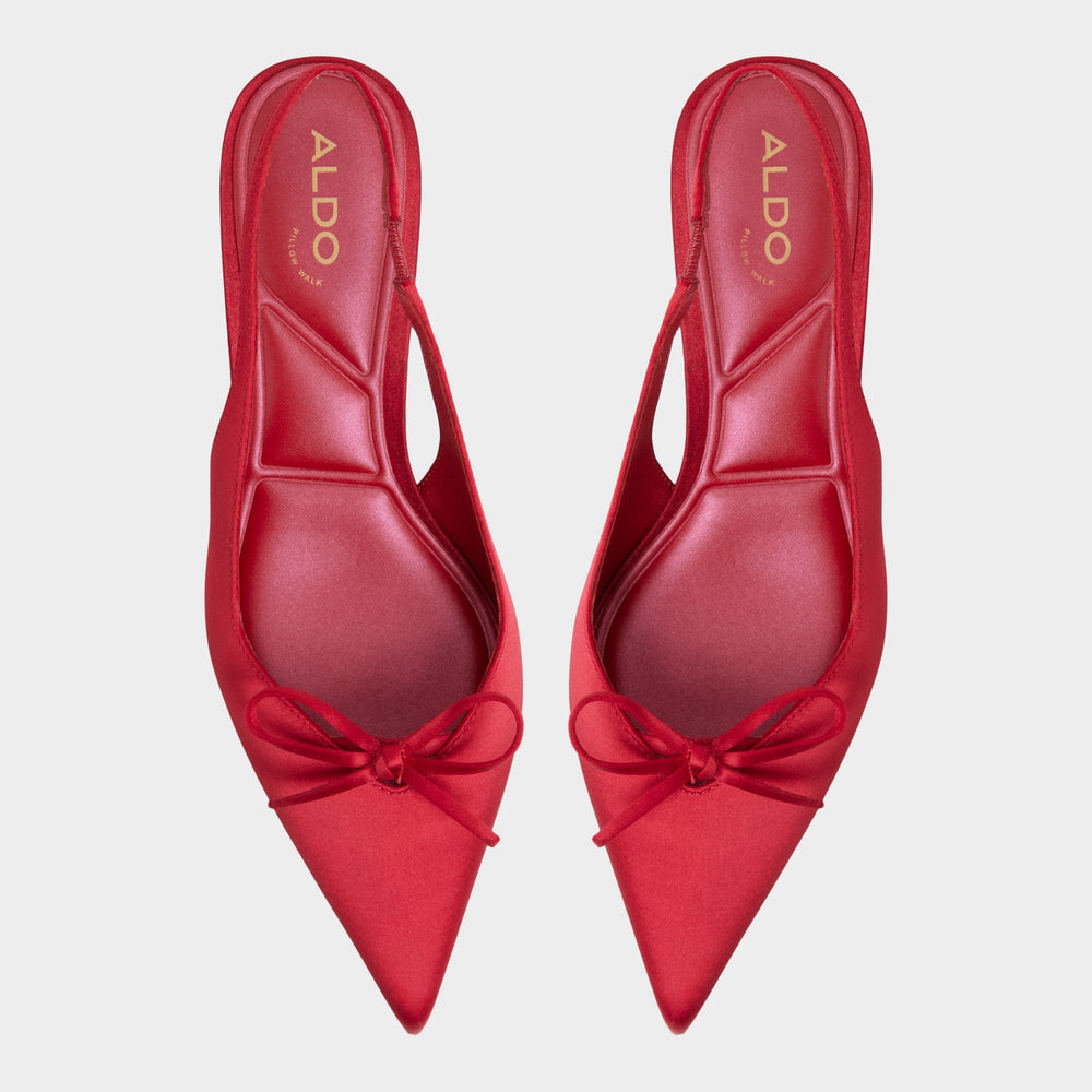 Dark red Azizza in Dark Red - Slingback heel, Kitten heel | Aldo