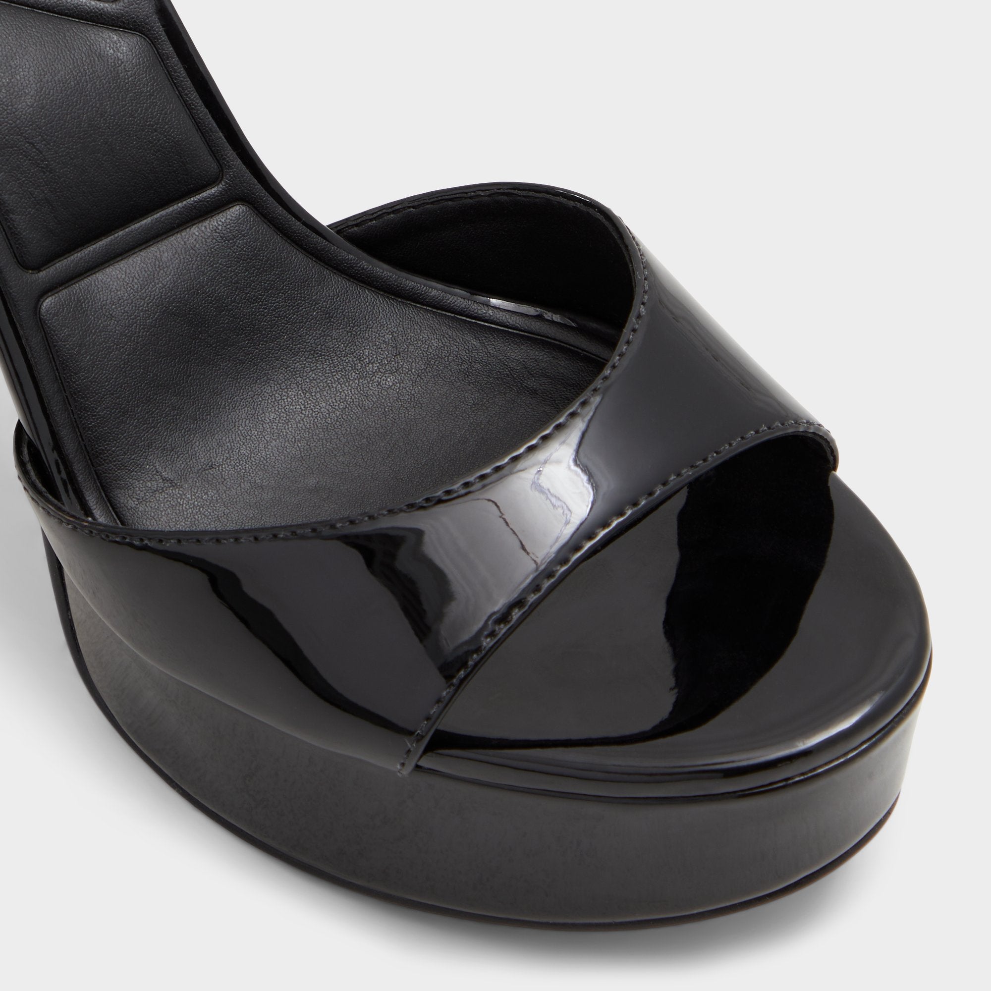 Black Valoria Black Women's Platform sandals - Strappy heeled sandal, Platform | Aldo