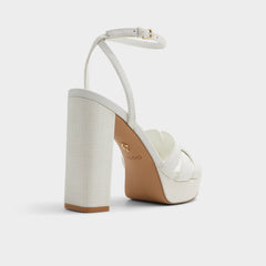 Open white Valaberel Open White Women's Platform sandals - Strappy heeled sandal, Platform | Aldo
