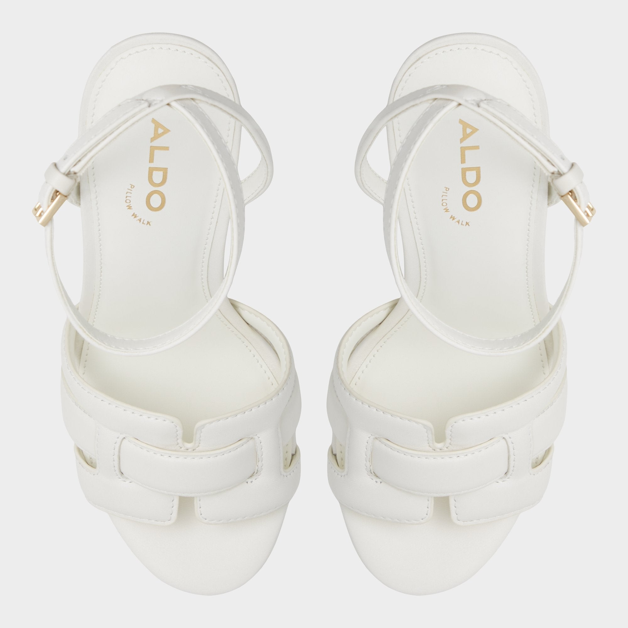 Open white Valaberel Open White Women's Platform sandals - Strappy heeled sandal, Platform | Aldo