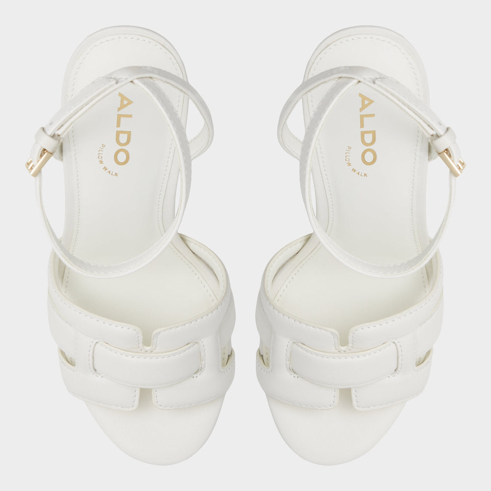 Open white Valaberel Open White Women's Platform sandals - Strappy heeled sandal, Platform | Aldo