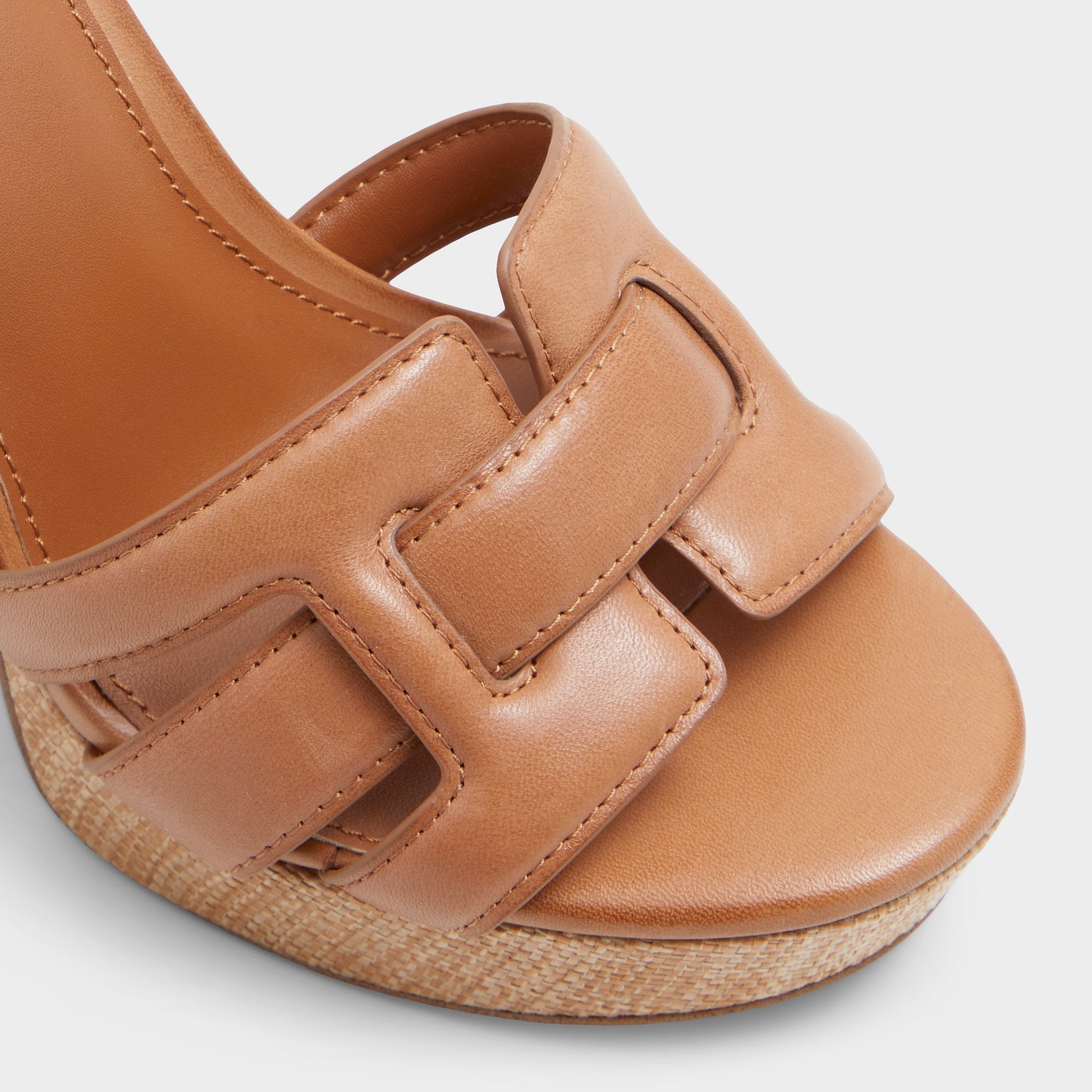 Medium brown Valaberel Medium Brown Women's Platform sandals - Strappy heeled sandal, Platform | Aldo
