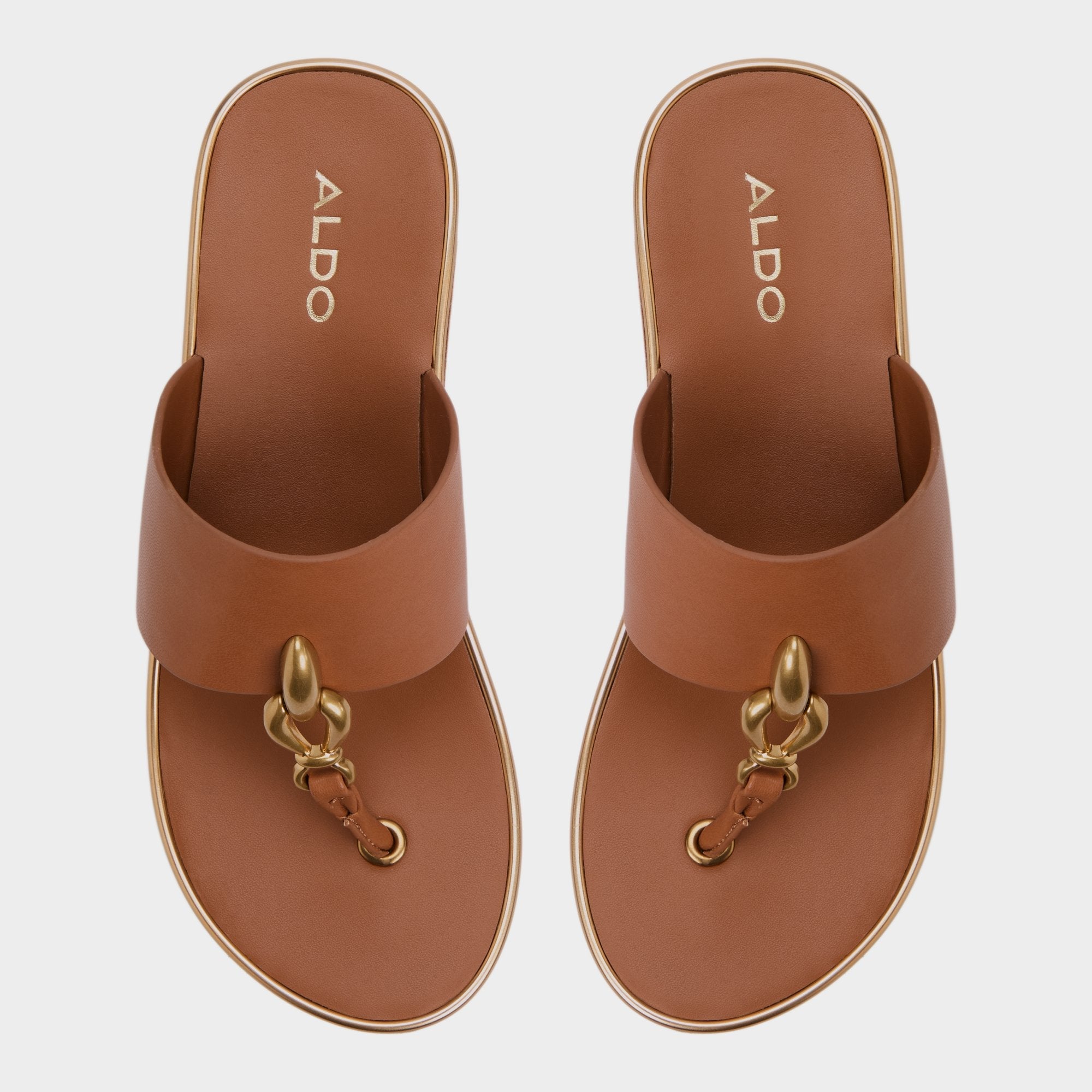 Medium brown Penelopy Medium Brown Women's Platform sandals - Wedge sandal, Wedge heel | Aldo