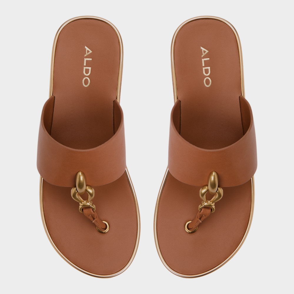Medium brown Penelopy Medium Brown Women's Platform sandals - Wedge sandal, Wedge heel | Aldo