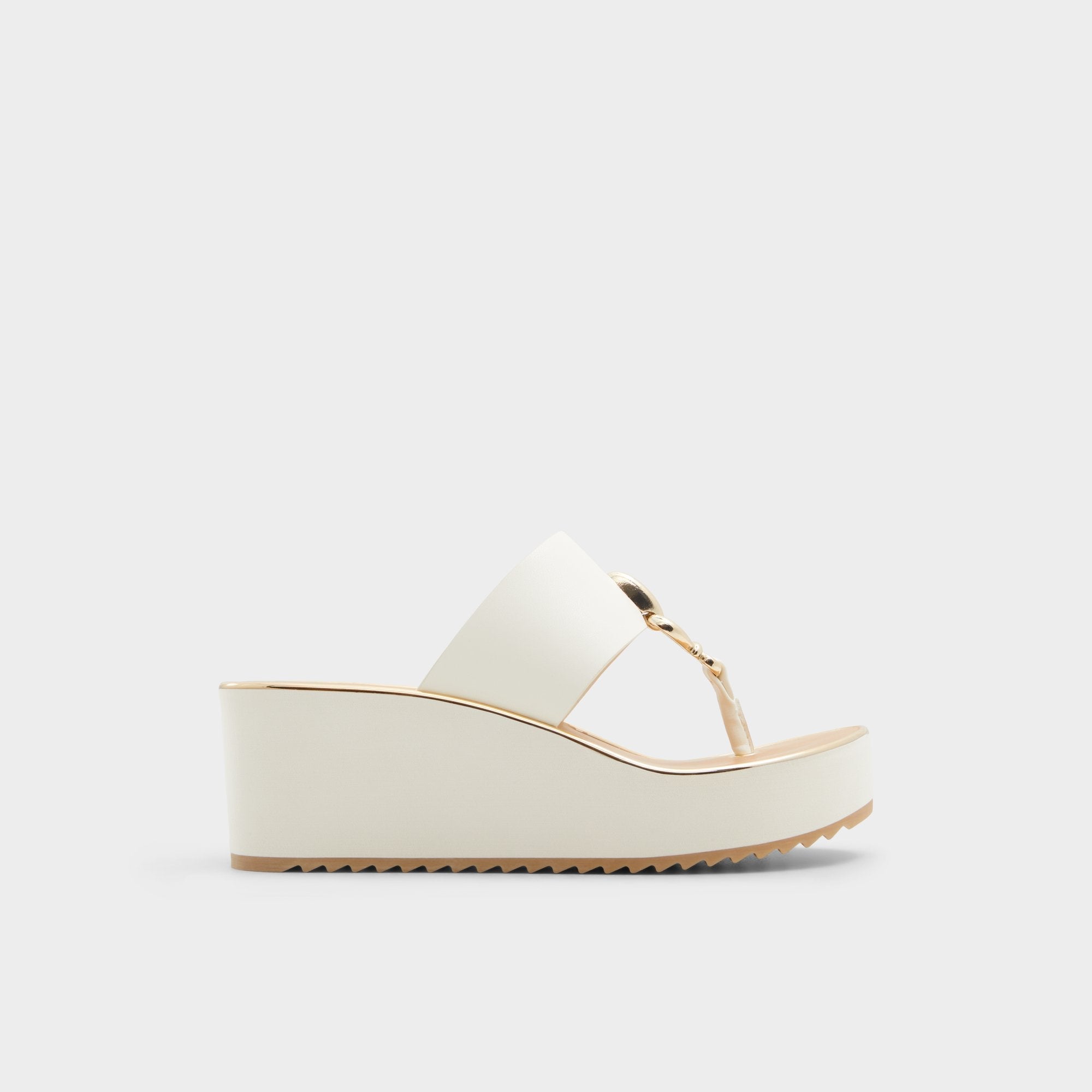White Penelopy White Women's Wedges - Wedge sandal, Wedge heel | Aldo