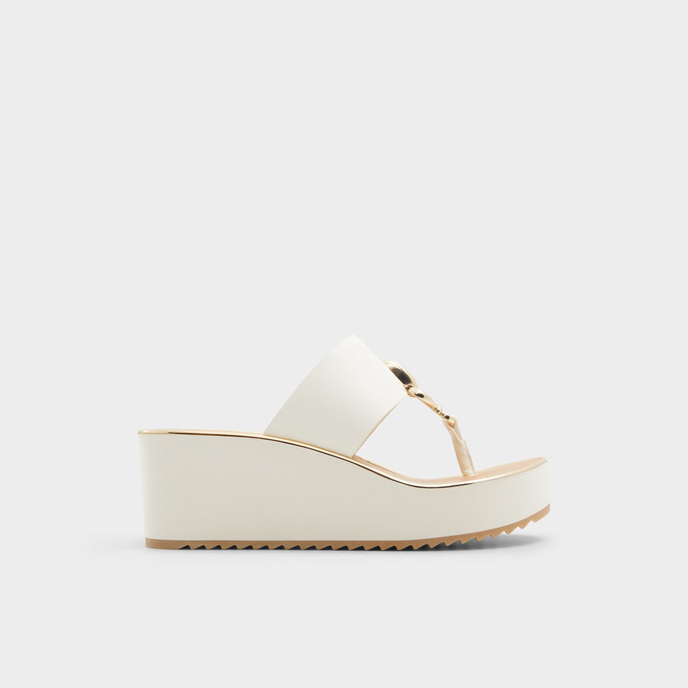 White Penelopy White Women's Wedges - Wedge sandal, Wedge heel | Aldo