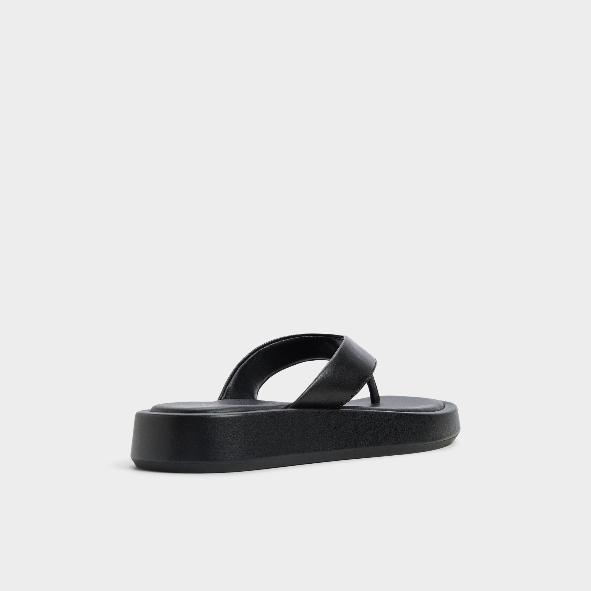 Black Grettle Black Women's Flats - Flip flop, Flatform | Aldo