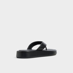 Black Grettle Black Women's Flats - Flip flop, Flatform | Aldo