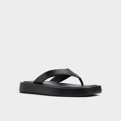 Black Grettle Black Women's Flats - Flip flop, Flatform | Aldo
