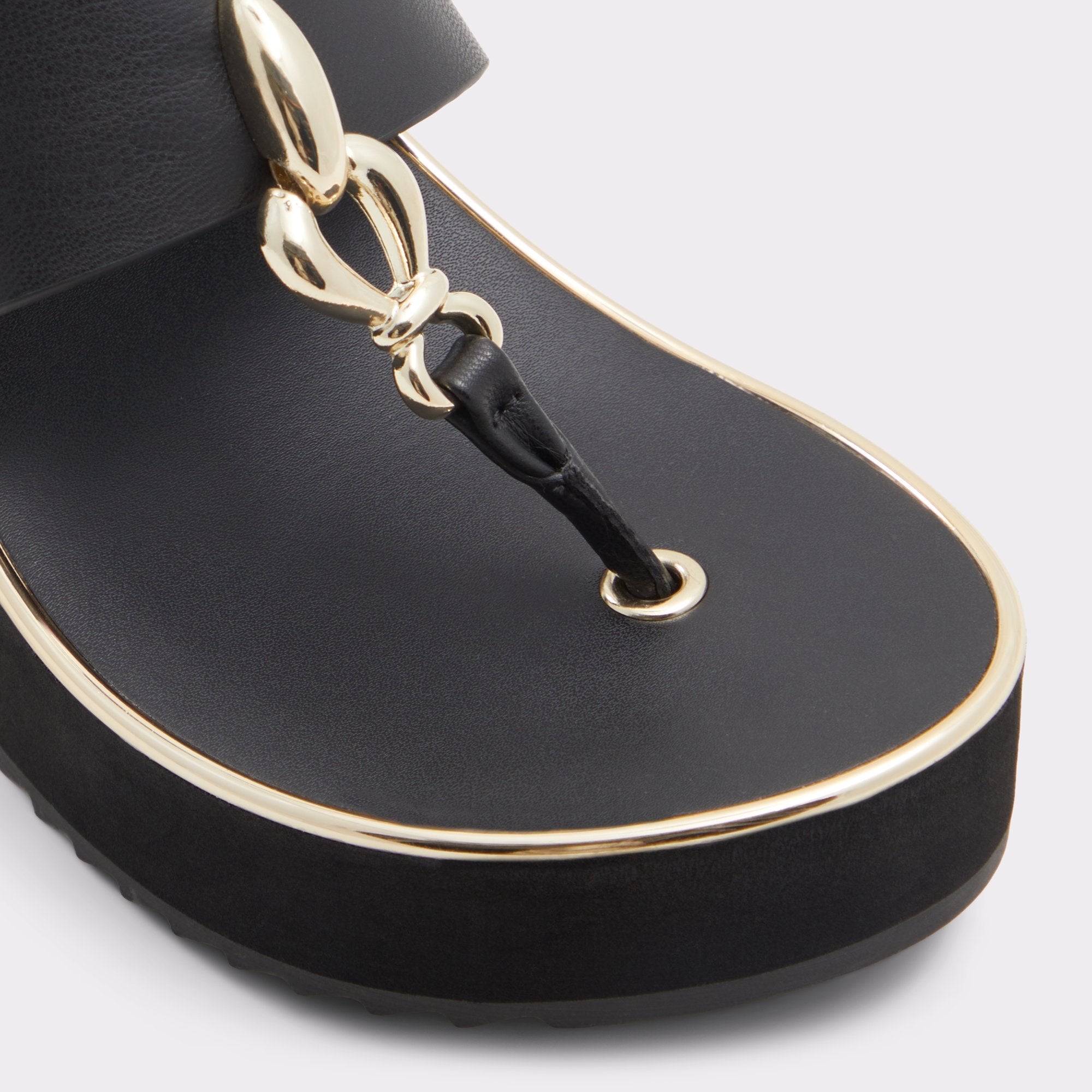 Black Penelopy Black Women's Wedges - Wedge sandal, Wedge heel | Aldo